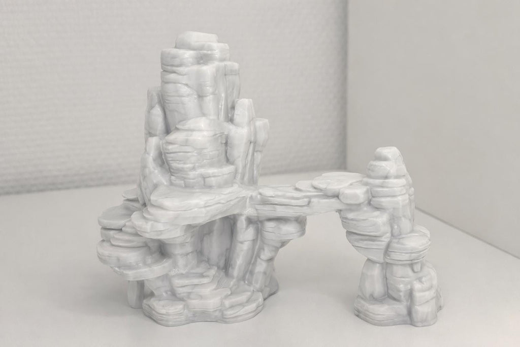 Mountain Rock Arch Aquarium Cave and Bridge, 3D printed in PETG, view 2 of 5