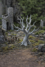 Gnarled Dead Tree Set, Style II (2 Trees), 3D printed in PETG, view 2 of 6