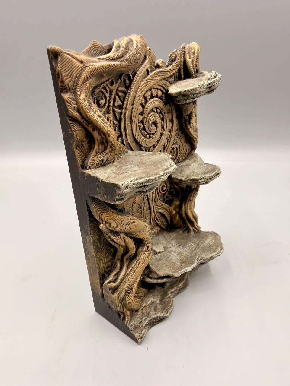 Maori-Inspired 3D Background, 3D printed in PETG, view 5 of 7