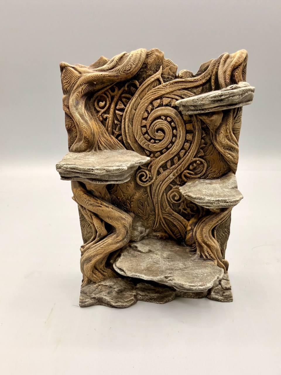 Maori-Inspired 3D Background, 3D printed in PETG, view 3 of 7
