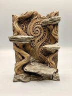 Maori-Inspired 3D Background, 3D printed in PETG, view 4 of 7