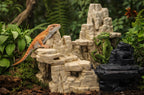Realistic Rock Formation with Cave, 3D printed in PETG, view 2 of 5