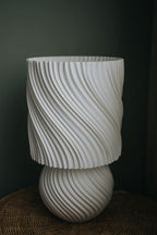 Ambient Wave Table Lamp for IKEA STRÅLA, 3D printed in PLA, view 10 of 13