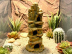 Rock Tower Aquarium Hideaway, 3D printed in PETG, for reptiles, amphibians and fish