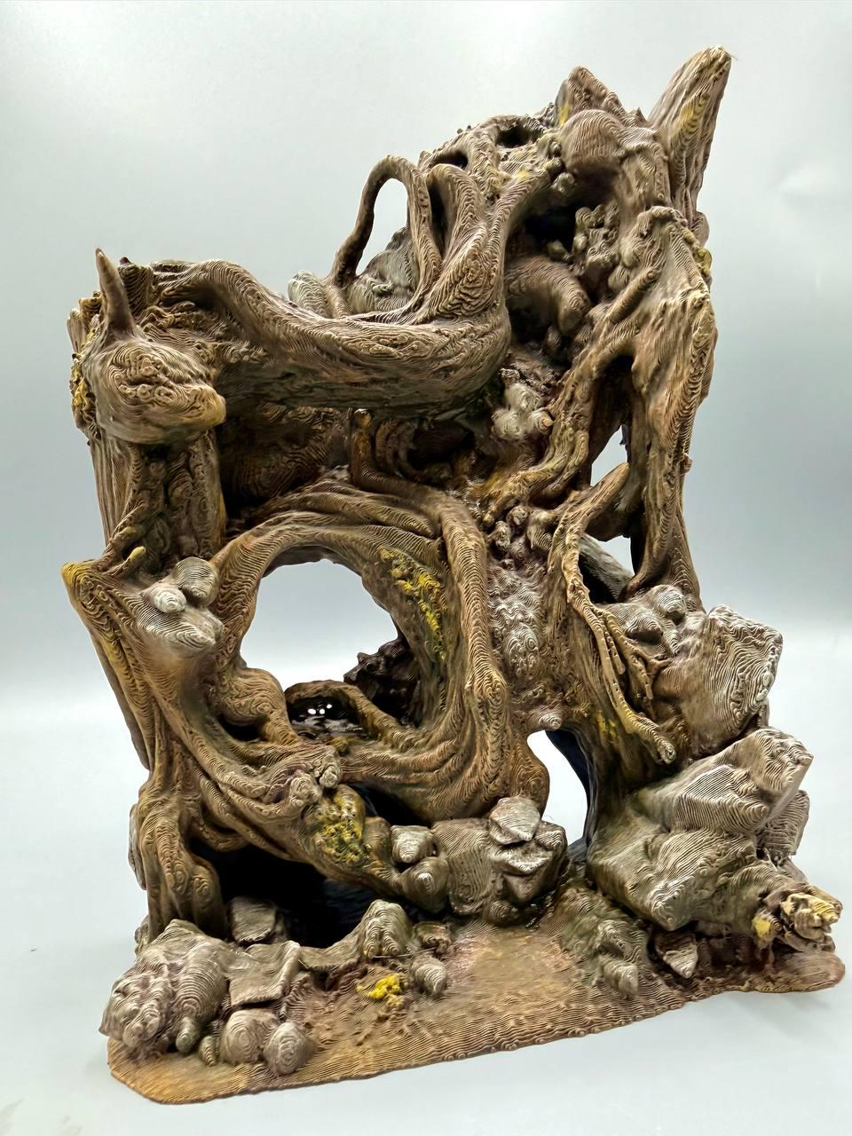 Stranger Roots 3D Background, 3D printed in PETG, view 3 of 7