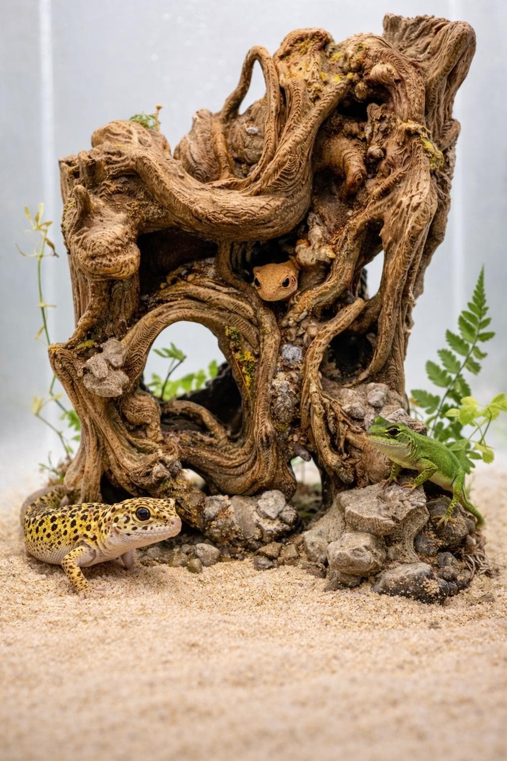 Stranger Roots 3D Background, 3D printed in PETG, for terrariums, vivariums and aquariums