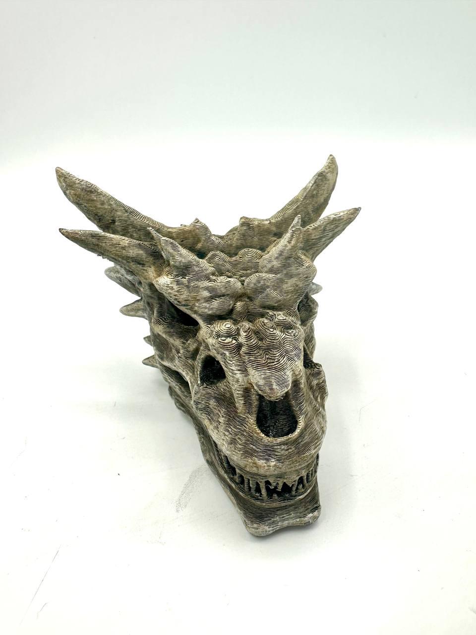 Dragon Skull Hide, 3D printed in PETG, view 2 of 5