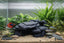 Natural Slate Rock Cave Hide, 3D printed in PETG, for reptiles, amphibians and fish