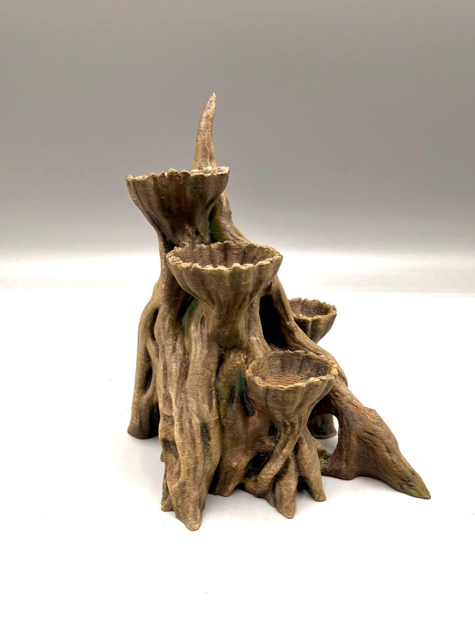 Moss Root Planter, 3D printed in PETG, view 4 of 7