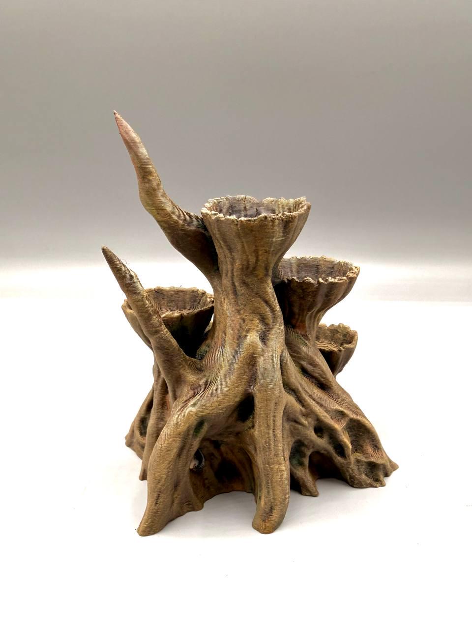 Moss Root Planter, 3D printed in PETG, view 5 of 7