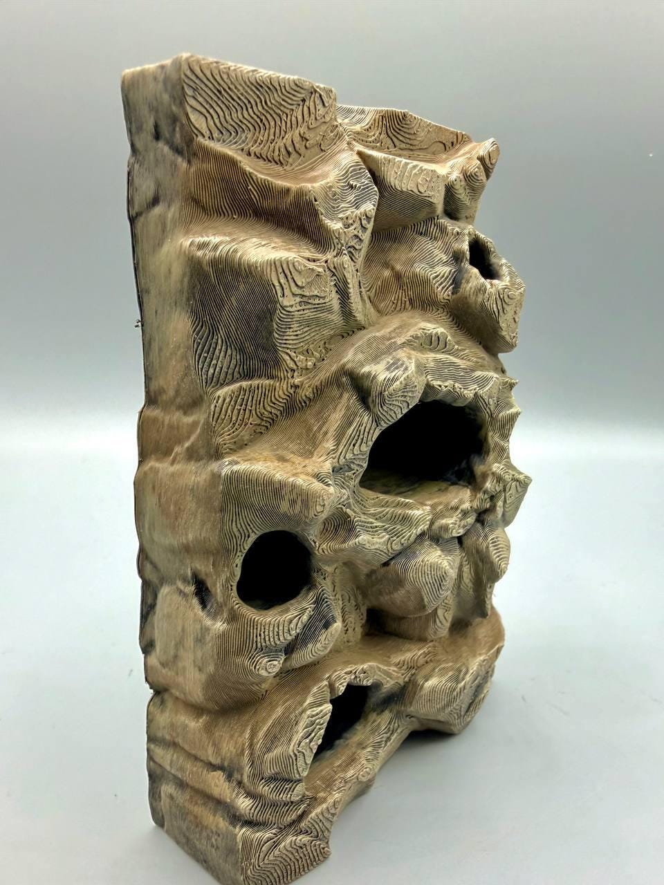 Rock Cave 3D Background, 3D printed in PETG, view 7 of 7