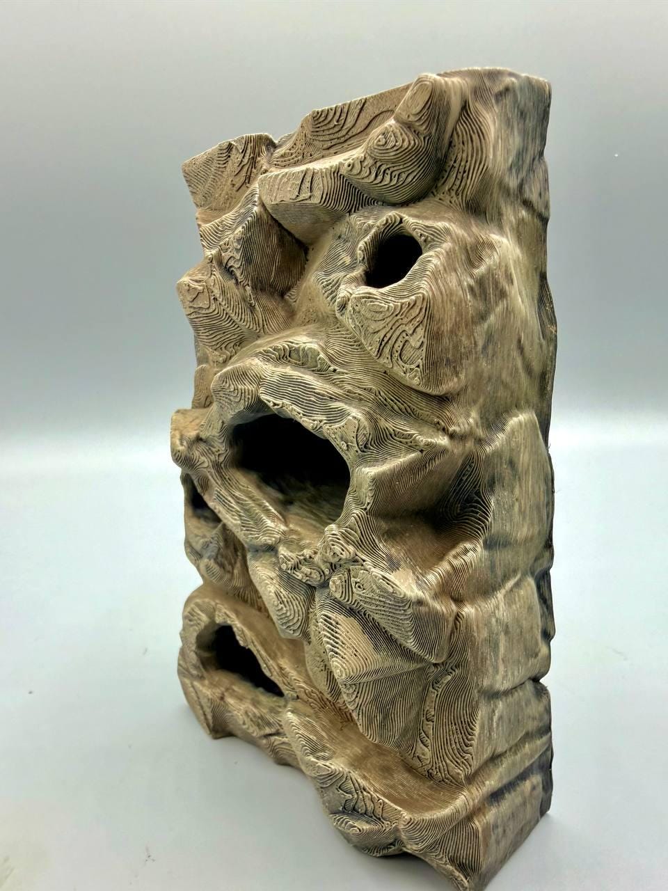 Rock Cave 3D Background, 3D printed in PETG, view 5 of 7
