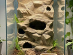 Rock Cave 3D Background, 3D printed in PETG, for terrariums, vivariums and aquariums