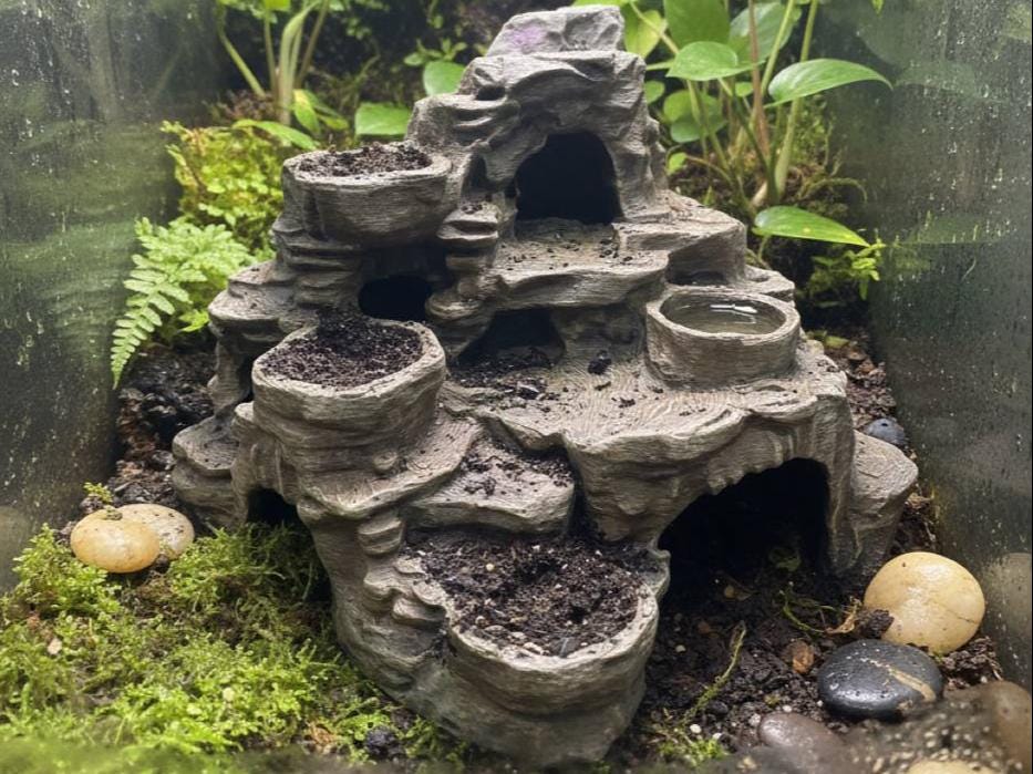 Rock Bowl Cave, 3D printed in PETG Main image