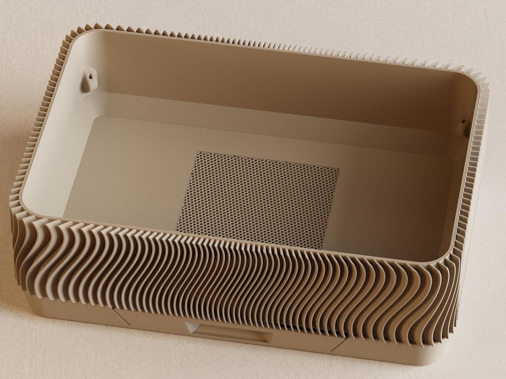 Suiban Bonsai Training Pot, 3D printed in PLA, view 3 of 8