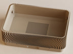 Suiban Bonsai Training Pot, 3D printed in PLA, view 3 of 8