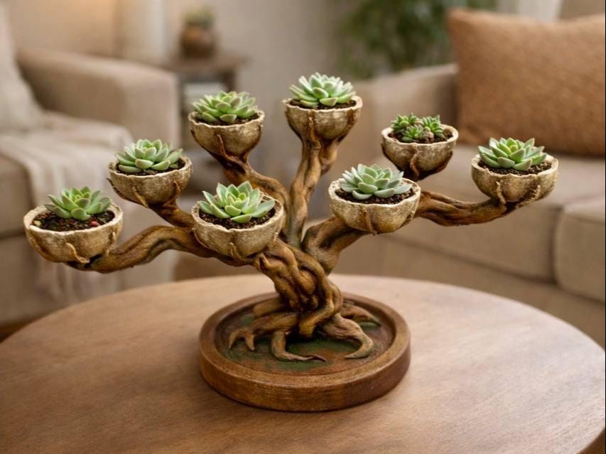 Plant Root Planter, 3D printed in PETG