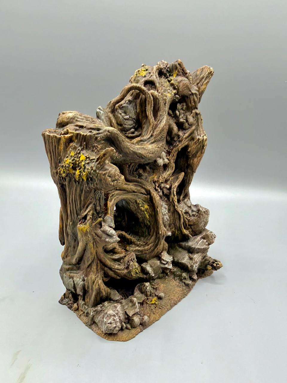 Stranger Roots 3D Background, 3D printed in PETG, view 4 of 7