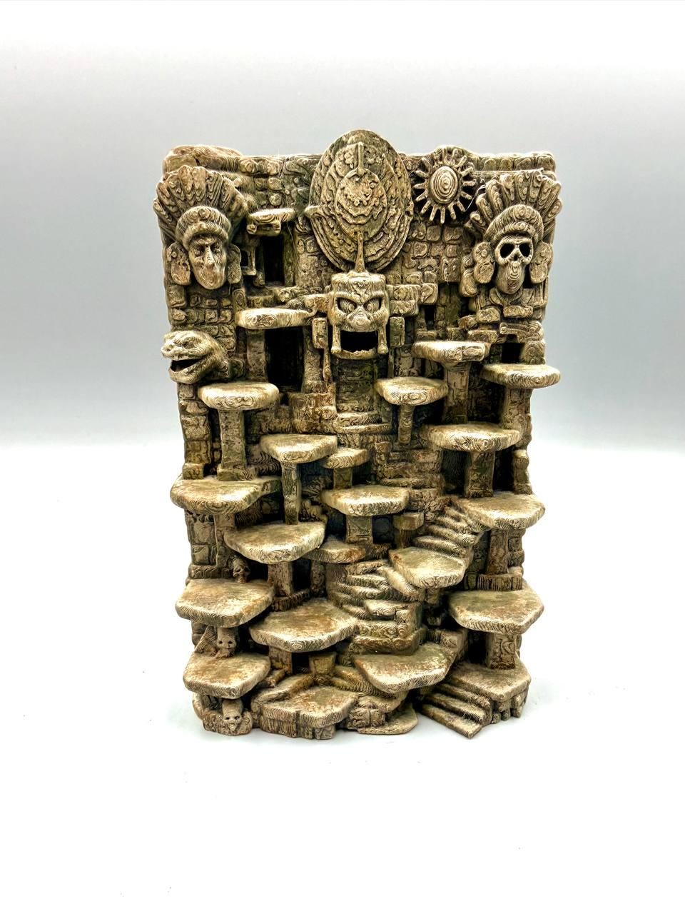 Aztec Ruins III 3D Background, 3D printed in PETG, view 2 of 6
