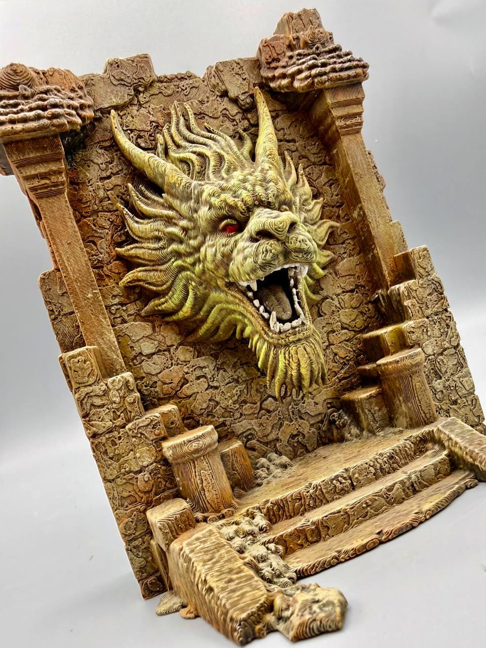 Dragon 3D Background, 3D printed in PETG, view 5 of 6