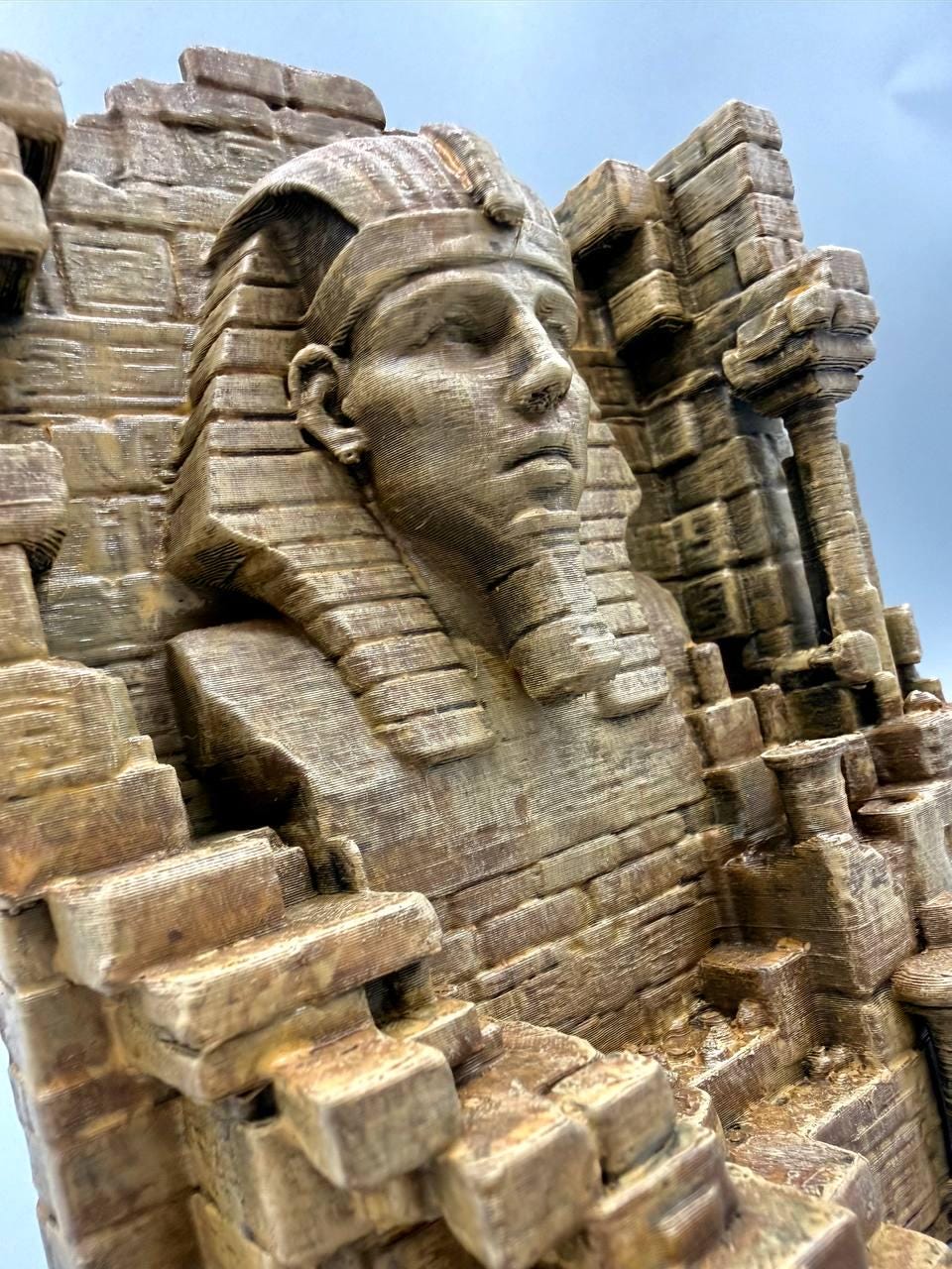 Pharaoh 3D Background, 3D printed in PETG, view 8 of 8
