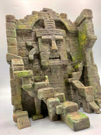 Aztec Stone Face 3D Background, 3D printed in PETG, view 8 of 8
