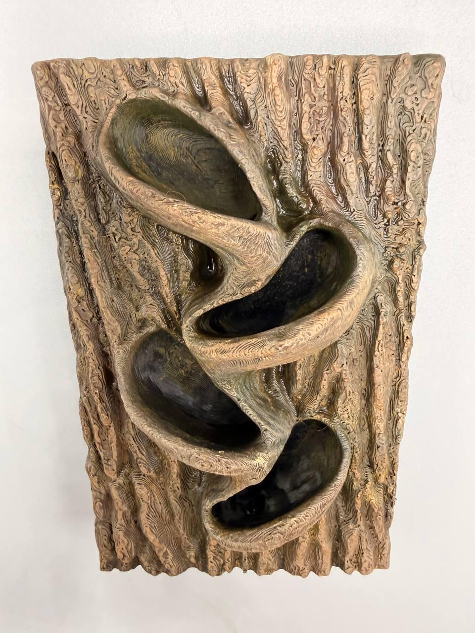 Root with Planters 3D Background, 3D printed in PETG, view 3 of 6
