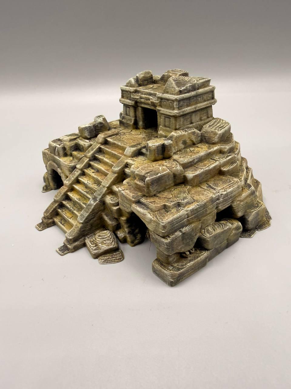 Aztec Temple, 3D printed in PETG, view 4 of 6