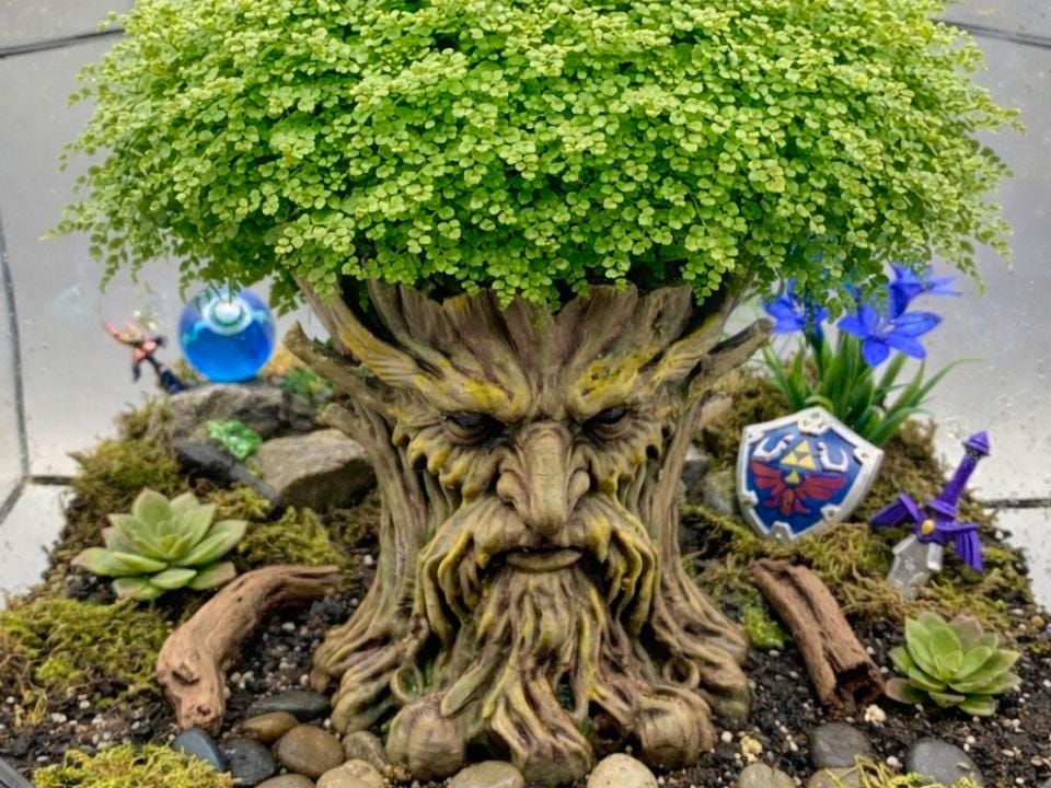 Deku Tree Planter, 3D printed in PETG