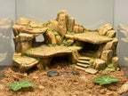 Tundra 3D Background, 3D printed in PETG, for terrariums, vivariums and aquariums