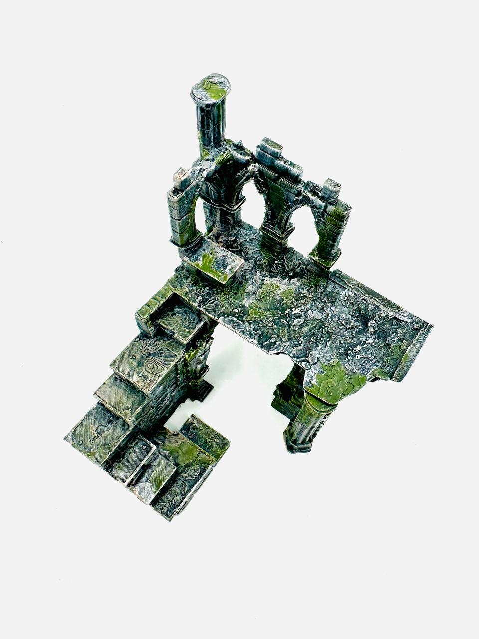 Stone Ruins, 3D printed in PETG, view 3 of 3