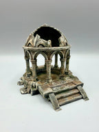 Pavilion Dome Ruins Hide, 3D printed in PETG, view 4 of 7