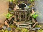 Pavilion Dome Ruins Hide, 3D printed in PETG, for reptiles, amphibians and fish