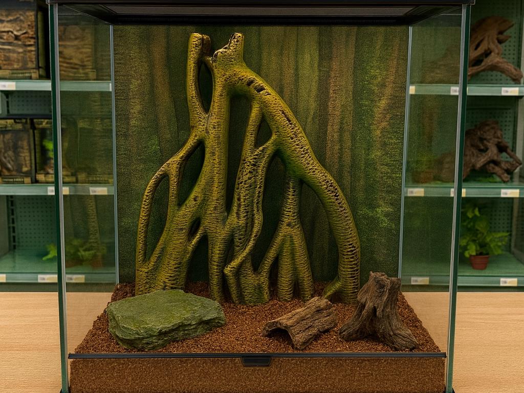 Deco Root, 3D printed in PETG, for terrariums, vivariums and aquariums