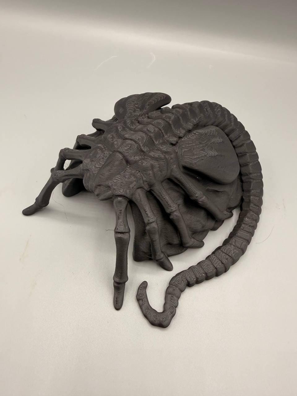 Facehugger Hideout, 3D printed in PETG, view 2 of 8