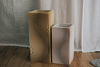 Sazanami Rippled Vase Series, 3D printed in PLA, view 9 of 11