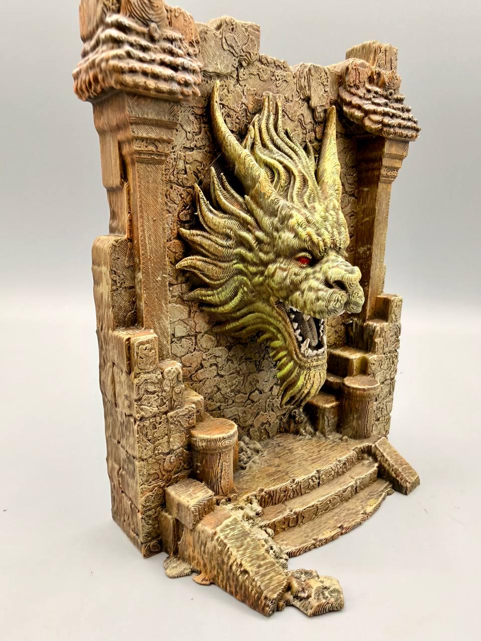 Dragon 3D Background, 3D printed in PETG, view 3 of 6