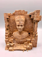 Nefertiti 3D Background, 3D printed in PETG, view 4 of 5