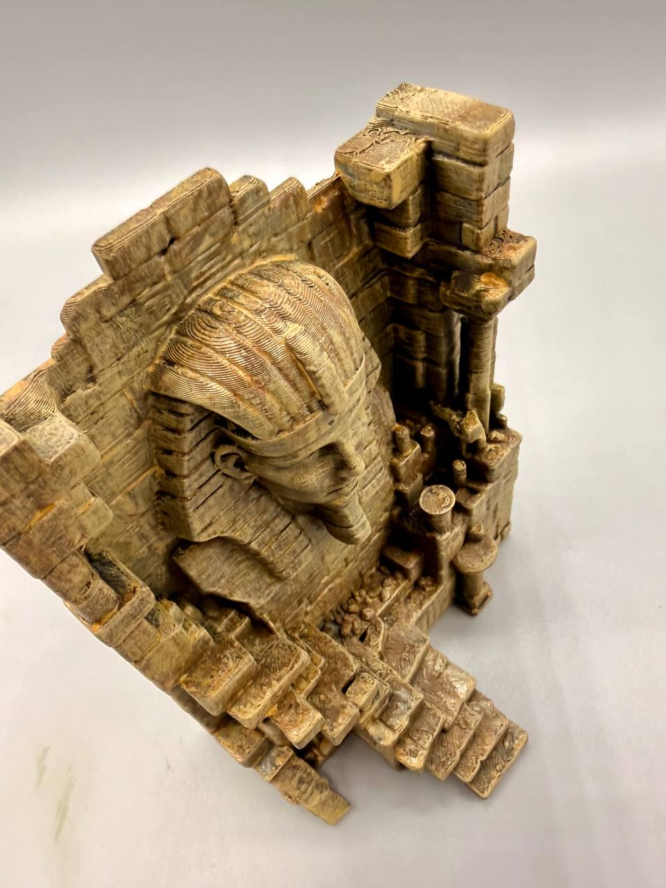 Pharaoh 3D Background, 3D printed in PETG, view 5 of 8