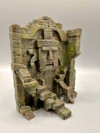 Aztec Stone Face 3D Background, 3D printed in PETG, view 5 of 8