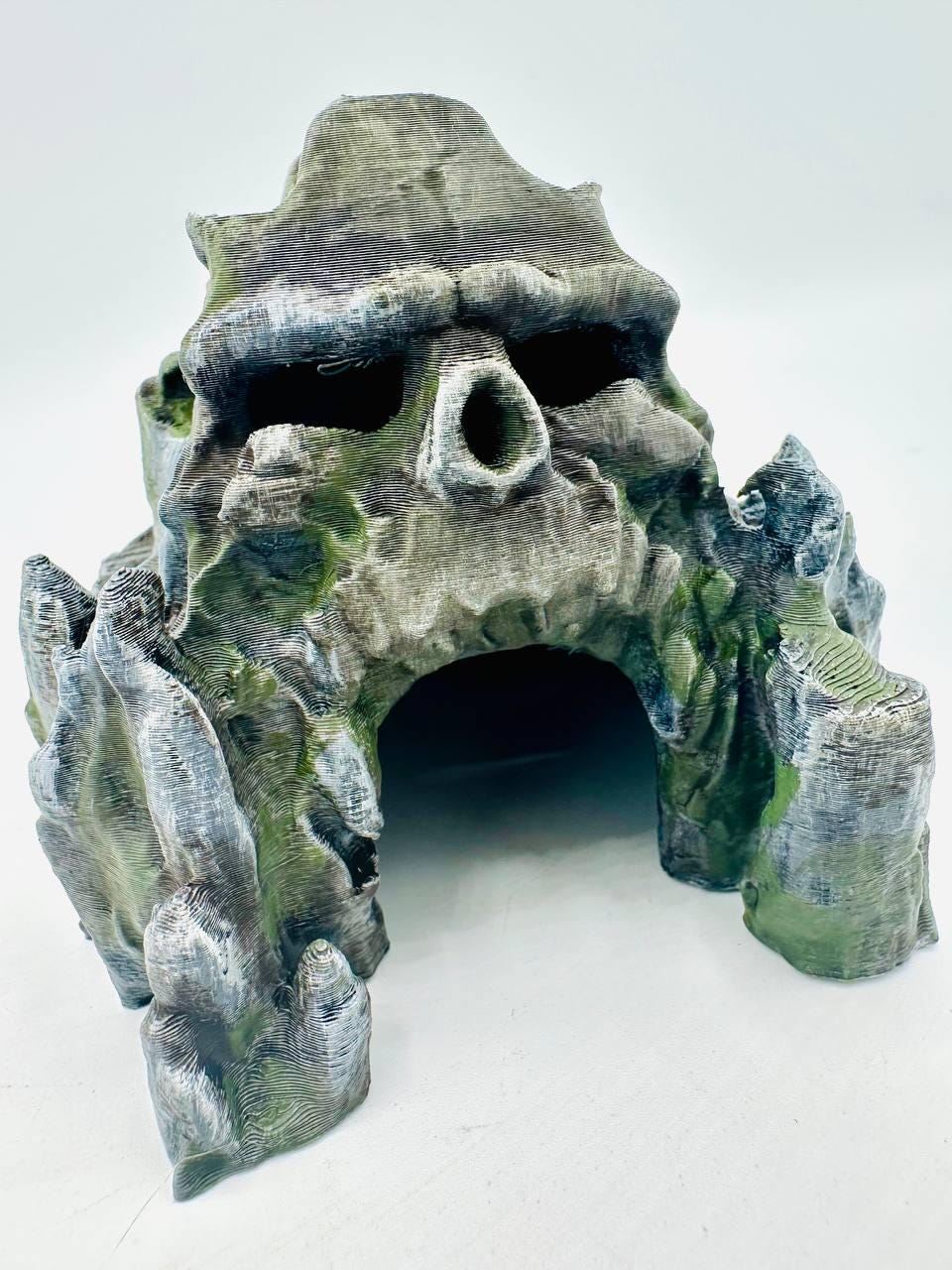 Skull Cave 3D Background, 3D printed in PETG, view 2 of 6