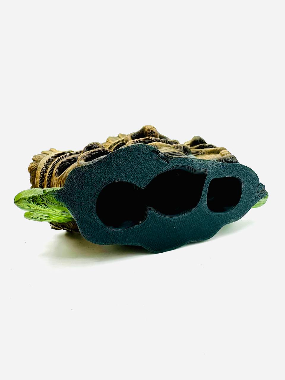 Tiki Team Hideout II, 3D printed in PETG, view 3 of 11