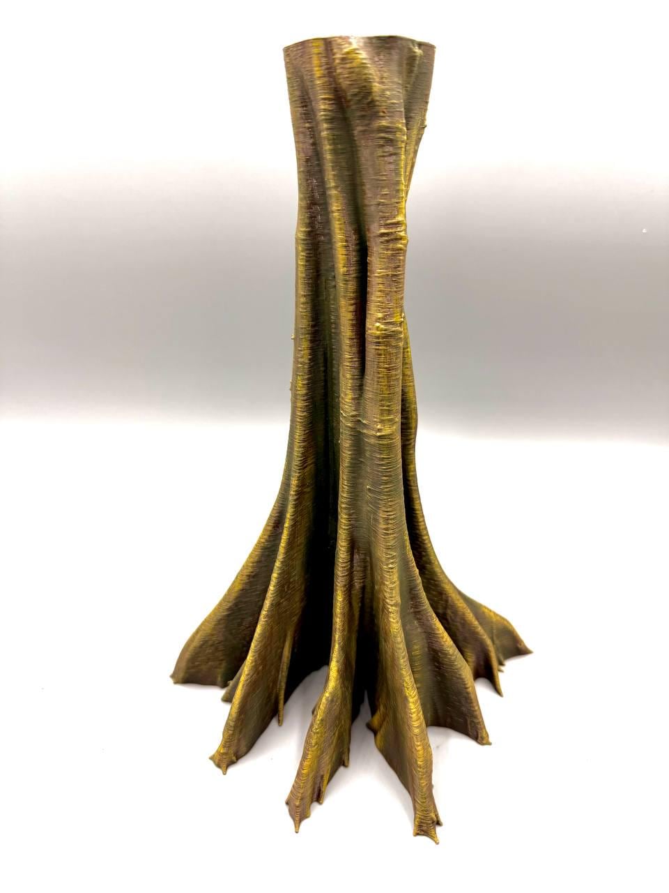 Two Tall Trees 3D Background (Partial), 3D printed in PETG, view 6 of 7