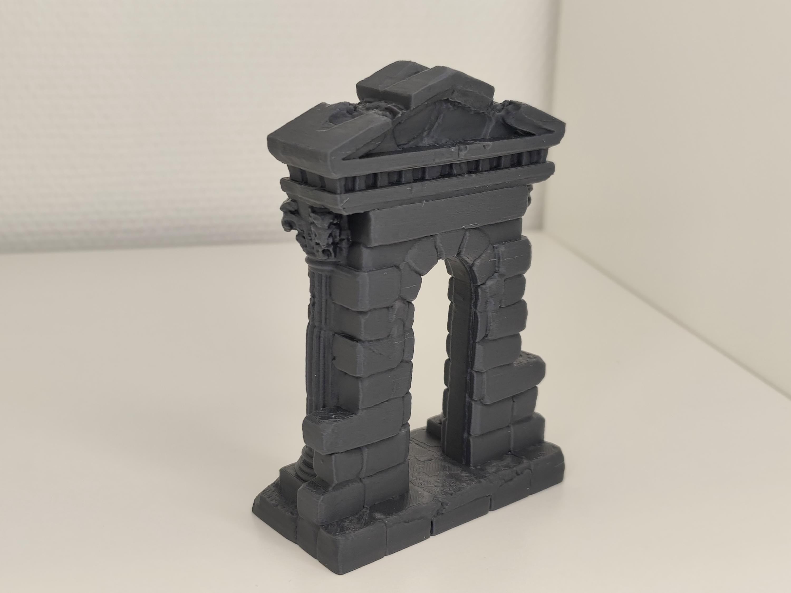 Ancient Temple Portal Ruins Fish Hide | Aquarium, Vivarium and Terrarium Decor Secondary image