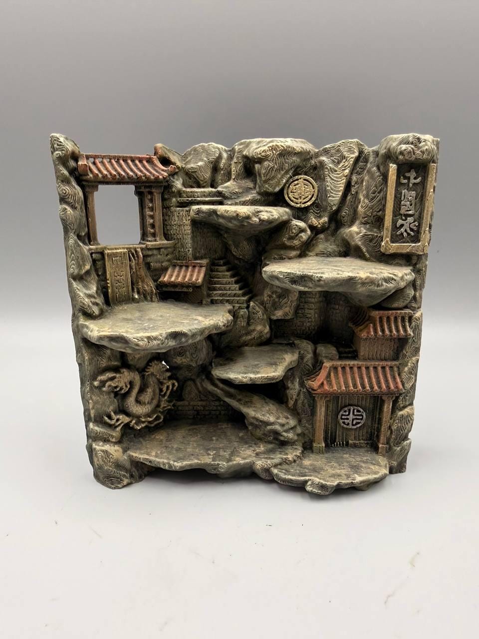 Old China 3D Background, 3D printed in PETG, view 2 of 6