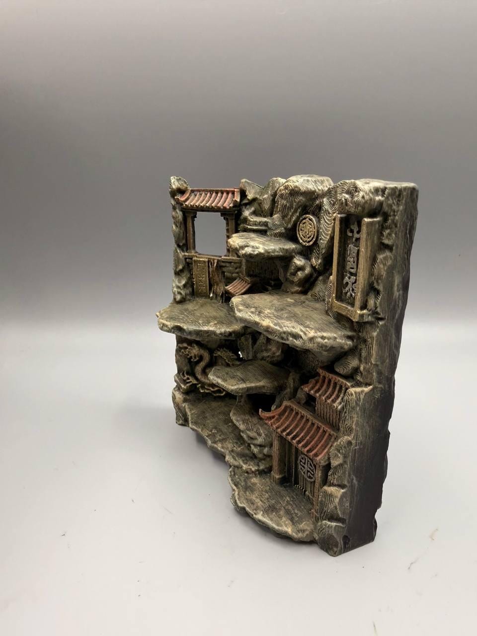 Old China 3D Background, 3D printed in PETG, view 3 of 6