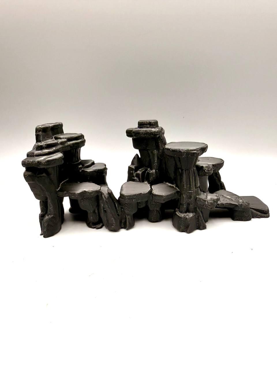 Wide Canyon 3D Background, 3D printed in PETG, view 2 of 7