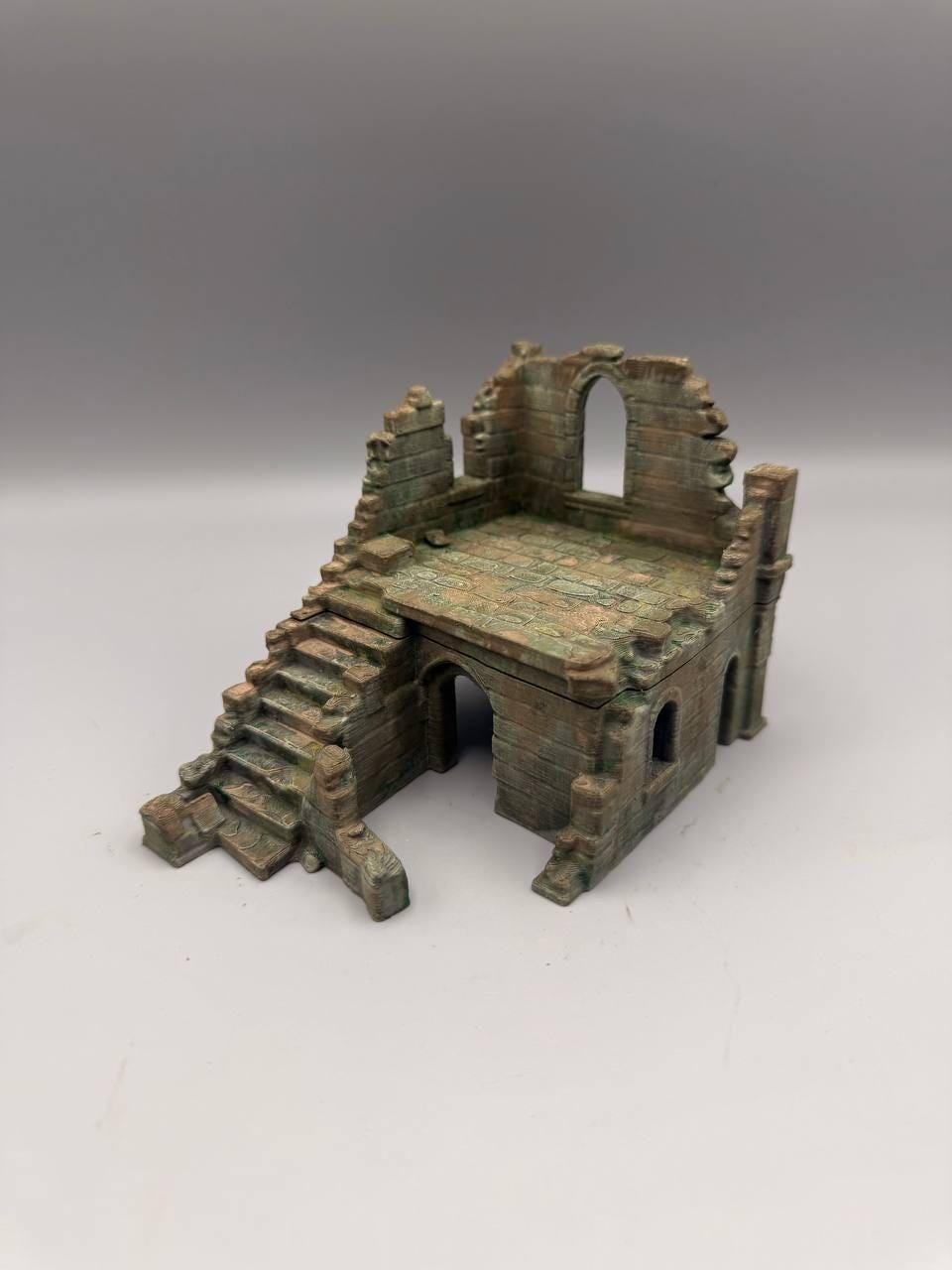 Old Ruins Fish Hide, 3D printed in PETG, view 5 of 8