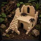 Old Ruins Fish Hide, 3D printed in PETG, for reptiles, amphibians and fish