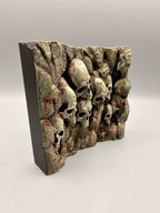 Skull Wall 3D Background, 3D printed in PETG, view 3 of 6